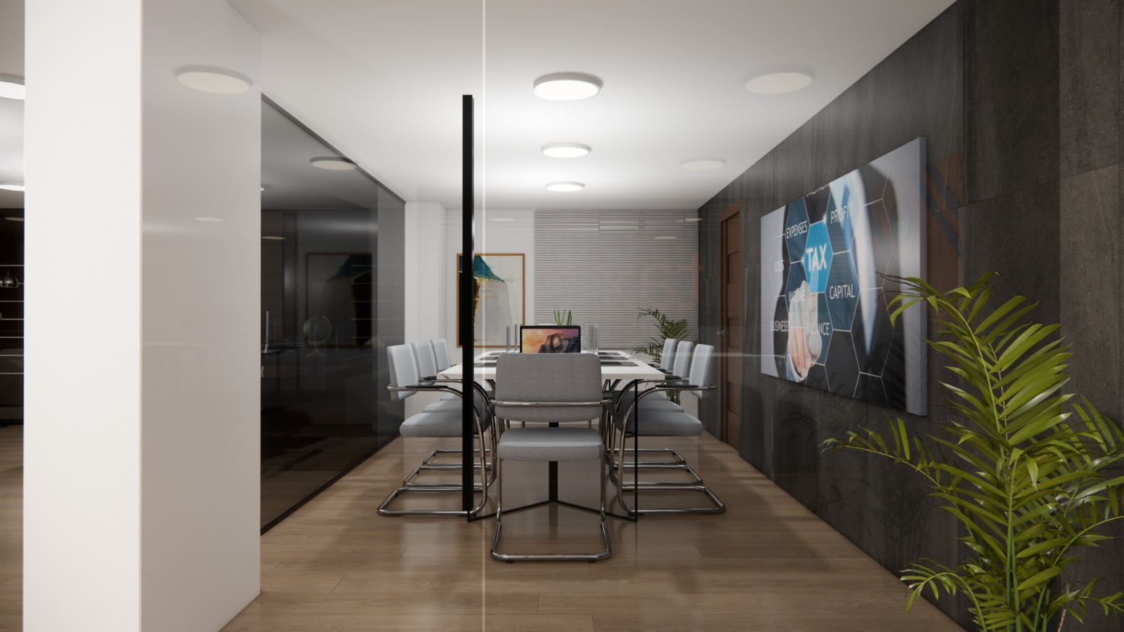 Interior Design Visualization 3D visual